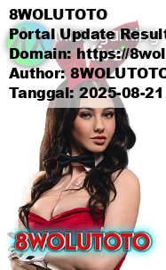 8WOLUTOTO Portal Update Result Keluaran Angka