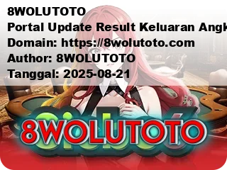 8WOLUTOTO Portal Update Result Keluaran Angka